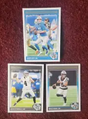 3 QB Lot 2024 Score - #37 Bryce Young #94 Jared Goff #94 Aidan O'Connell #147