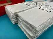1 Case 60 pks of 40 White Tissue Gift Wrapping Paper 2400 pcs. Package 20 X 20