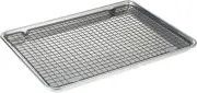 Nordic Ware - 43172AMZM Nordic Ware Half Sheet with Oven Safe Nonstick Grid, ...