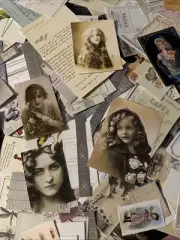 100 Pack Lot Junk Journal Ephemera (NEW)