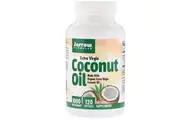 Jarrow Formulas Ogranic Cold Pressed Solvent Free Coconut Oil Extra Virgin - 1,000mg, 120 Softgels