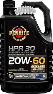 Penrite HPR 30 20W-60 Engine Oils 5 Litre