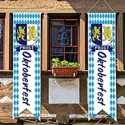 Oktoberfest Party Decorations Oktoberfest Photo Door Banner Backdrop Props Large Fabric Photo Door Banner for Oktoberfest Party Decorations Funny Oktoberfest G