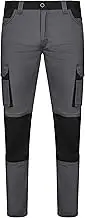 VELILLA Bicolour Stretch Trousers Work Utility Pants