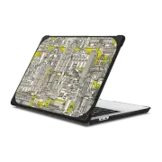 MacBook Pro 13-inch (M1 / M2 / Intel) Bounce Case Hong Kong toile de jouy chartreuse