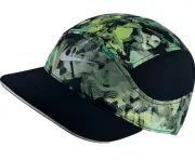 NEW! NIKE Adult Unisex Tailwind Running/Tennis Hat/Cap-Leaf/Black 880087-010