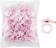 Eyelash Glue Rings - Lash Tools, Blossom Cups, Ring Holder | Glue Holder with Deep Well Design, Lash Glue Cup for Extension Application, Eyelash Adhesive Ring for Beauty Technicians