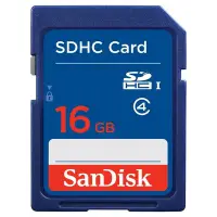 在飛比找Yahoo!奇摩拍賣優惠-SanDisk 16G SD SDHC Class4 記憶卡