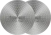 Bamynoir 2-Pack 58.5mm Espresso Puck Screen - Compatible With Portafilter, Mesh Plate for Coffee Filter Basket, 0.65mm Thickness, 150μm, Stainless Steel