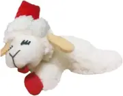 Multipet Lamb Chop Catnip Santa Hat Holiday Christmas Cat Toy 4" Limited Edition