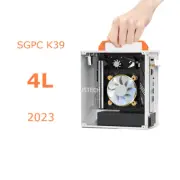 Silver White SGPC K39v3 Mini itx Chassis HTPC Computer Case For i5/R5 2024 NEW