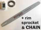 36" Inch CHAINSAW BAR for Baumr AG SX92 92cc 3/8 058 & CHAIN & Rim Sprocket