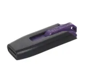 Verbatim 32GB V3 USB3.0 Purple Store'n'Go V3; Retractable USB Storage Drive M...