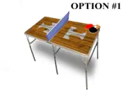 University Of Tennessee Portable Table Tennis Ping Pong Folding Table w/Accessor