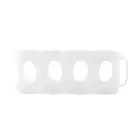 Storage Rack Space-saving Stackable Drink Holder Dispenser Bin Non-slip