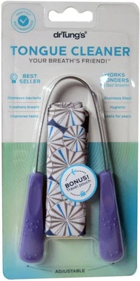 Dr. Tung'S Stainless Steel Tongue Cleaner,Assorted Colors