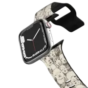 Apple Watch Series 4-6, SE (40mm) Impact Band just alpacas natural apple watch band