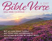 Bible Verse a Day 2026 Mini Page-A-Day Calendar