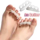 2 x Gel Toe Separators Stretcher Straightener Crest Foot Pads Soft Claw Hammer