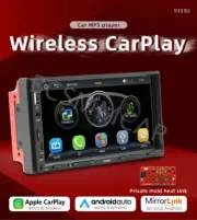 7" 2DIN Car Stereo Radio Bluetooth Touchscreen TF USB AUX-IN FM Video MP5 Player
