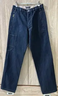 在飛比找Yahoo!奇摩拍賣優惠-Armani jeans 義大利製 古著工作褲直筒牛仔褲 工