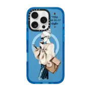 iPhone 16 Pro Impact Case MagSafe Compatible Girl and coffee