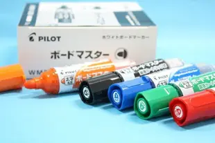 PILOT 百樂 WMBM-18BM 可換卡水白板筆(粗字)/一支入(定65) 短型 粗字圓頭白板筆 日本製