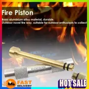 Brass Camping Fire Tube Useful Fire-making Tool Survival Tool for Outdoor Travel