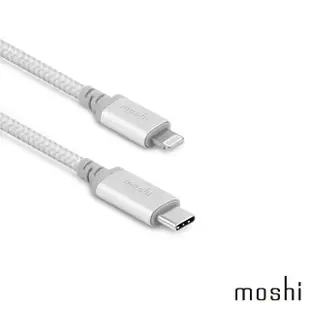 【moshi】Integra 強韌系列USB-C to Lightning 充電線 傳輸編織線（1.2 公尺）(iPhone充電線)