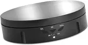 ciciglow Rotating Turntable Display Stand, 360 Degree Views for Jewelry Watch Cosmetic Display, USB or Batteries Powered, Suitable for Collectibles and More (ABS 4)