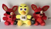 Five Nights at Freddys Foxy & Chica Plush Soft Toys 25cm & 30cm New W/ Tags