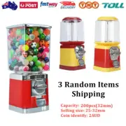$2 Coin Toy Vending Machine Dispenser W/ Keys Bouncy Ball Capsule Toy Selling