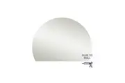 Thermogroup Ablaze Hamilton Mirror D Shape (Glue to Wall) 1500x1100mm HD1511GT