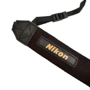 Nikon Black Slim Camera Neck Shoulder Strap Minimal Replacement Carrying New