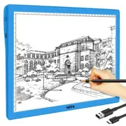 Rechargeable A4 Light Box for tracing- LED Light Pad for Weeding Vinyl,Perfec...