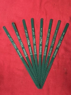 LOT OF 8 NEW DISSTON F-1224 DURAFLEX 12 In. 24 TPI HACK SAW BLADES HACKSAW USA