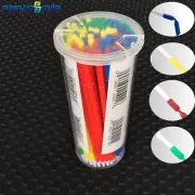 100Pcs Disposable Micro Brush Tip Applicators Assorted 4Color Easyinsmile Dental