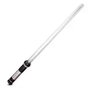 2 in 1 LED Light Up Sword Toy Set with Sound Extendable Blade for Kids 2 Pack