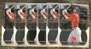 2023 Bowman Draft Mikey Romero 6X lot chrome BDC-58 Boston Red Sox