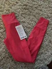 lululemon Align High Rise Pant 28 Inseam With Pockets Size 2 Lipgloss Pink RARE