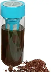 Coffee Maker - Portable Cold Brew Coffee Maker, Fruit Tea Cold Brew Bottle | Large Capacity Cold Brew Coffee Pot, Portable Water Cup, Coffee Bottle e