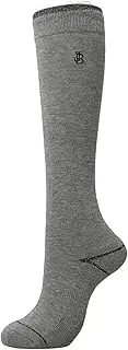Jack Bunny(ジャックバニー) 262-3286054 Women's High Socks, Antibacterial, Deodorizing, Golf Socks (One Point Logo)