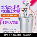 【台灣公司保固】10/15升下出料多彩水包水壓力桶仿石漆水包砂噴槍乳膠漆噴漆槍