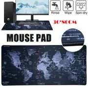 OZNALA Large Size Gaming Mouse Pad Desk Mat Anti-slip Rubber Speed Mousepad PU Mat 30*80cm