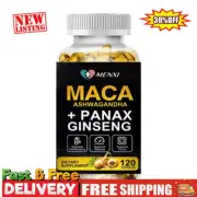 Organic Maca Root Capsules |120 Pills| Peruvian Maca Extract for Men&Women 2025