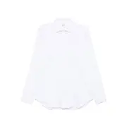 [Mazzarelli] Mazzarelli Button-down Shirt 47 CM WHITE