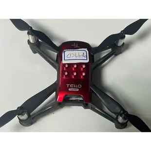 【DJI】Tello edu 空拍機/無人機 二手-雙電版(85成新)(黑版＆紅版)，可操控群飛