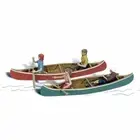 Woodland Scenics A1918 Canoers HO OO Gauge Figures Landscaping