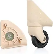 [ZZVYSSHN] Spinner Luggage Wheels,Luggage Wheels Replacement, 360 Degree Swivel Luggage Mute Wheel Suitcase Replacement Repair Wheels Parts Spinner (W199#)