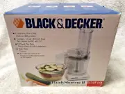 HANDY SHORTCUT II black & Decker mini food processor hmp60 old stock NEW